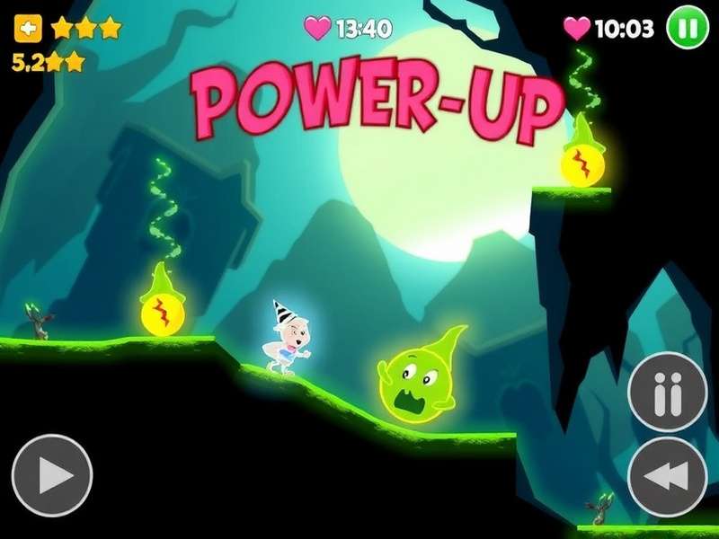 Enchanted Grotto Run Gameplay Screenshot